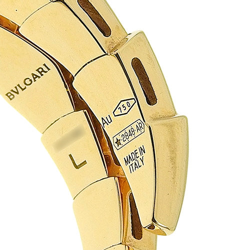 Serpenti Viper Ring 358642 (current as of November 2024) 18K Yellow Gold YG Accessory Jewelry Size 13 (53)