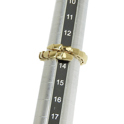 Serpenti Viper Ring 358642 (current as of November 2024) 18K Yellow Gold YG Accessory Jewelry Size 13 (53)