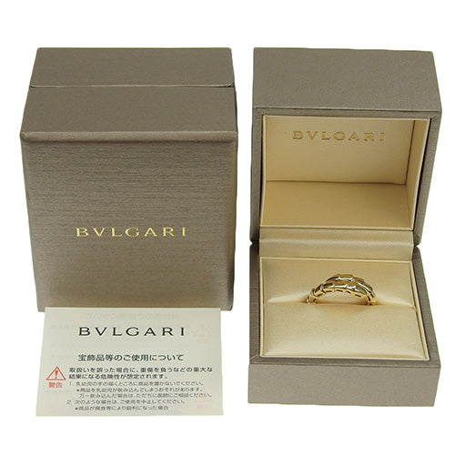 Serpenti Viper Ring 358642 (current as of November 2024) 18K Yellow Gold YG Accessory Jewelry Size 13 (53)