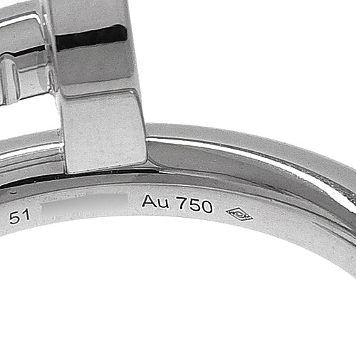 Juste un Clou Ring, Small Model, White Gold (K18WG), Accessory, Jewelry