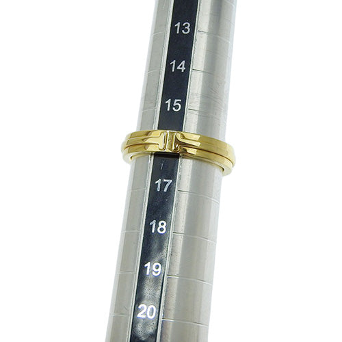 Tiffany T Narrow Ring in 18K Yellow Gold, Size 16 (56)