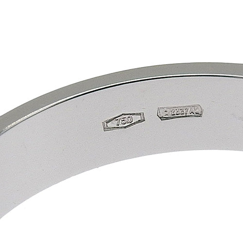 アイコン スリムリング 660070 J8502 9000(2024年11月現在現行品) K18 ホワイトゴールド WG アクセサリー ジュエリー GGロゴ 17(57)号