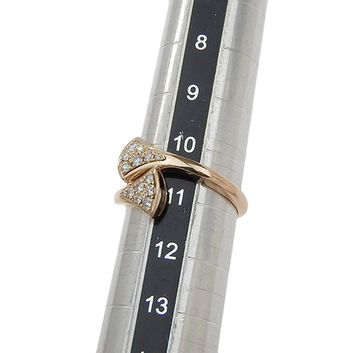 Diva Dream Diamond Ring 356503 (current as of November 2024) with Warranty, 18K Pink Gold, PG, Accessory, Jewelry, 14PD, Diamond Pavé, Size 11 (51)