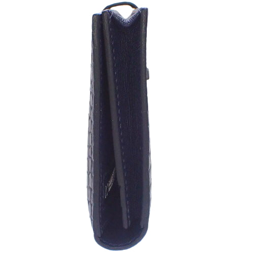 Bearn Soufflé, Alligator Matte, Crocodile, Palladium Hardware, Blue Marine, Silver Hardware, Y-stamp.