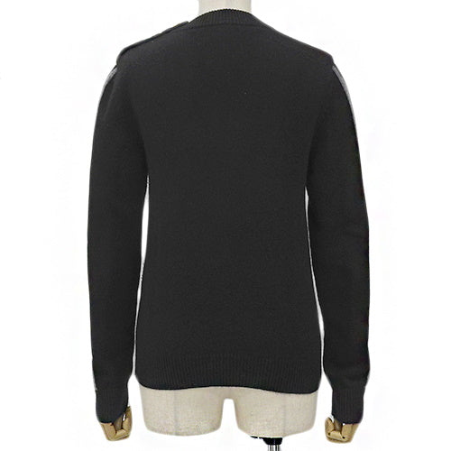 Logo knit sweater, cashmere and wool, size XS, FIKL01LPX