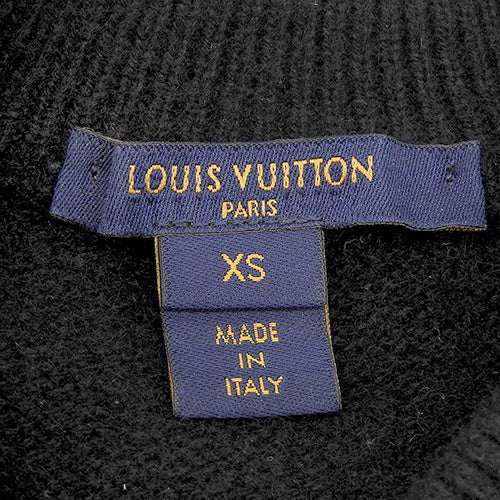 Logo knit sweater, cashmere and wool, size XS, FIKL01LPX