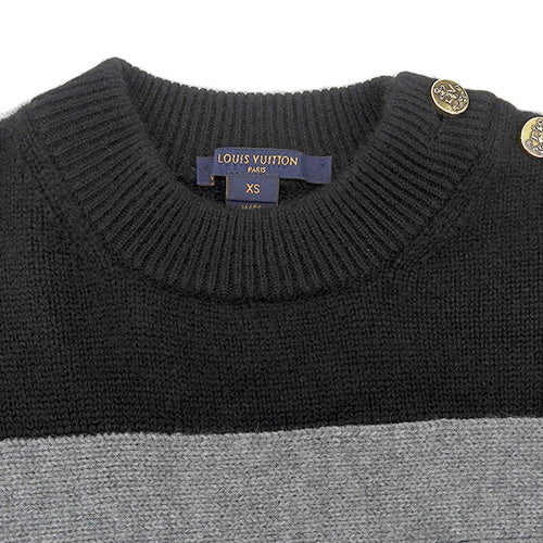 Logo knit sweater, cashmere and wool, size XS, FIKL01LPX