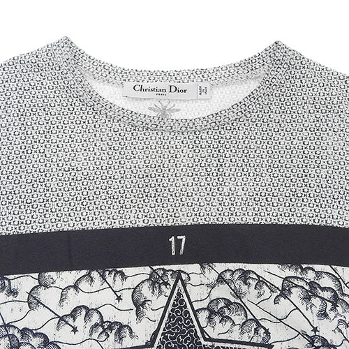 FANTAISIE TAROT LETOILE T-Shirt, Fashion Apparel, Tarot, Size Small, Cotton Linen, 013T03WJ437