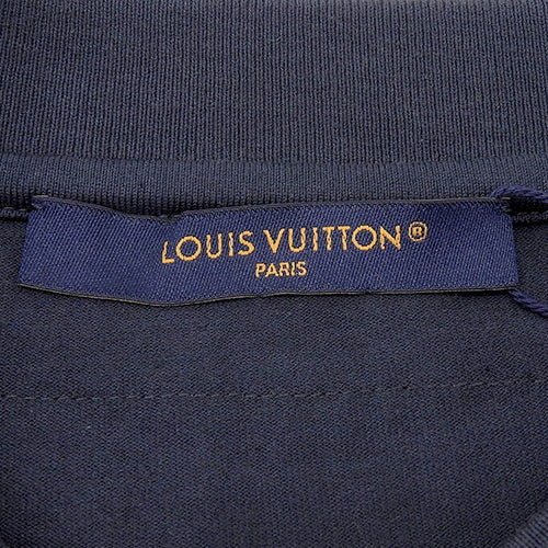 LV Logo T-Shirt, Apparel, Fashion, Clothing, Short Sleeve, XS, Cotton, RM231Q