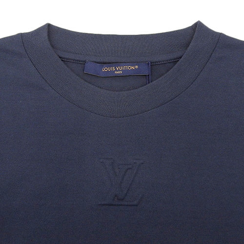 LV Logo T-Shirt, Apparel, Fashion, Clothing, Short Sleeve, XS, Cotton, RM231Q