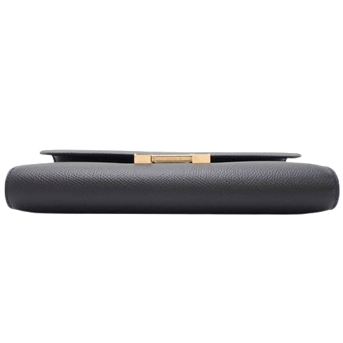 Constance Long To-Go, Epsom calfskin, black, gold hardware, Z stamp.