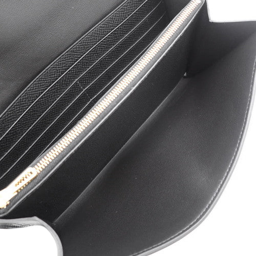 Constance Long To-Go, Epsom calfskin, black, gold hardware, Z stamp.