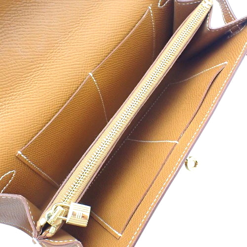Kelly Wallet Tougo, Voe Epsom leather, gold hardware, Z stamp.