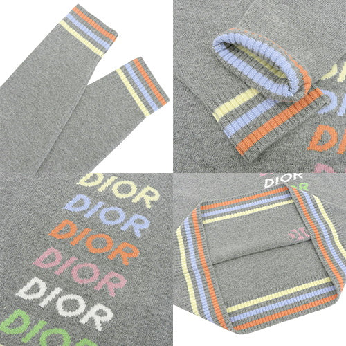 ロゴ ニット L クルーネックセーター