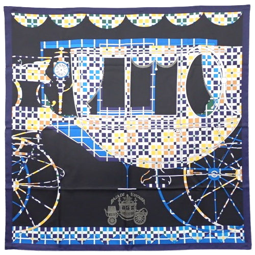 BALADE ECOSSAISE 苏格兰民谣 Carré 90 服装 时尚配饰 Balade Ecossaise 丝绸