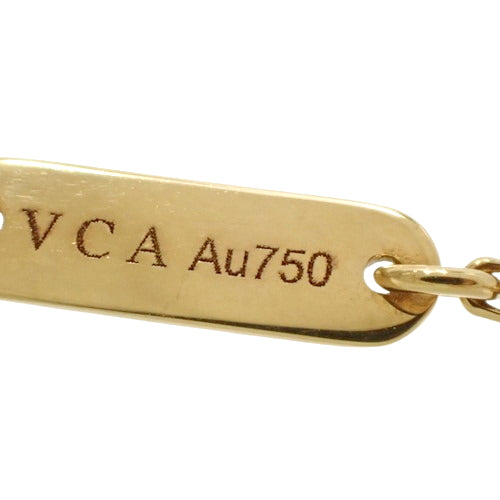 Vintage Alhambra Pendant, Cornelian, Yellow Gold (K18YG), Accessory, Jewelry
