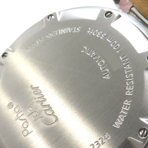 W3109599 パシャC 2007 クリスマス限定 SS/ステンレス レザー 自動巻き ブラック