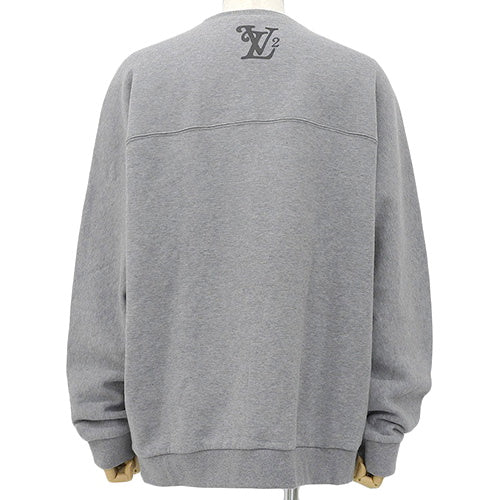 スクエアードLVロゴ スウェット アパレル ファッション 衣類 RM202M LOUIS VUITTON×NIGO XXL コットン