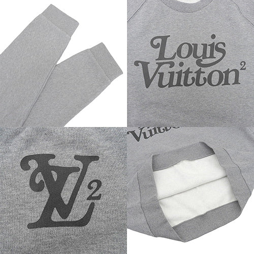 スクエアードLVロゴ スウェット アパレル ファッション 衣類 RM202M LOUIS VUITTON×NIGO XXL コットン