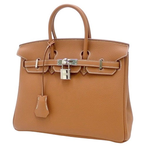 Birkin 25 Togo, Palladium hardware, Gold, Silver hardware, Z stamp.