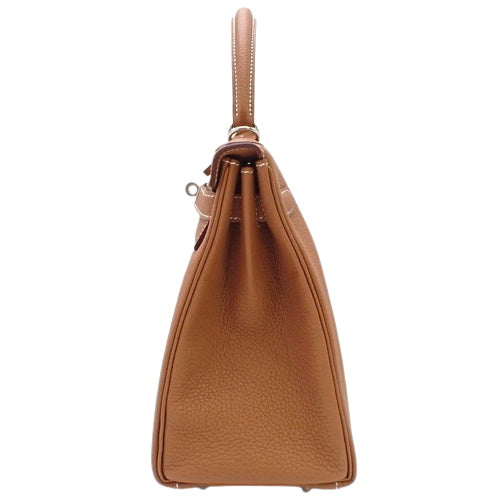 【新品】ケリー 28 (内縫い) トゴ パラジウム金具 ゴールド シルバー金具 W刻印