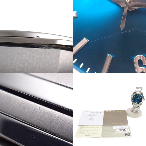 Octo Roma OC41C3SSD/102856 Stainless Steel Automatic Watch with Warranty, Purchased in May 2018, Blue and Silver
