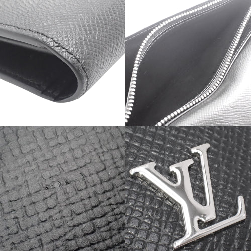 Taiga Portefeuille Brazza Bifold Long Wallet in Taiga Leather, Model M30285 (Current as of October 2024)