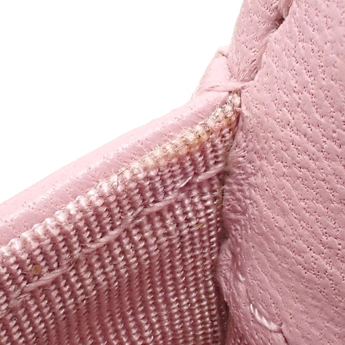 Chanel 19 Coco Mark Card Holder, Lambskin, Pink/Purple, AP1167, Pass Case, Business Card Holder
