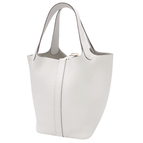 【新品】ピコタンロック PM トリヨンクレマンス グリペール (グリスパール) ゴールド金具 W刻印