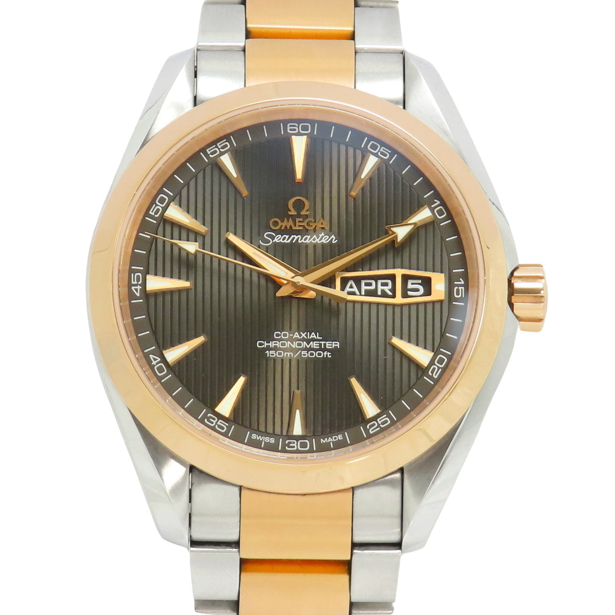231.20.43.22.06.001 Seamaster Aqua Terra 150m K18 Pink Gold PG Automatic Grey