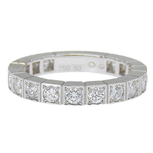 Lanieer Full Diamond Ring, Diamond, White Gold (K18WG), Accessory, Jewelry