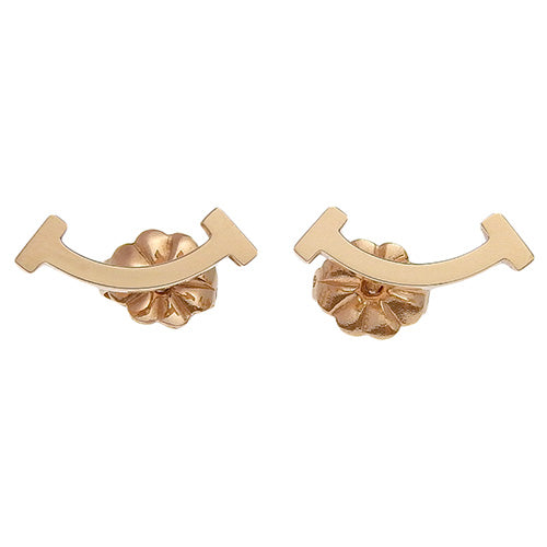 Smile Pierced Earrings, Pink Gold (K18PG), Accessory, Jewelry