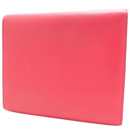Clic 16, Voie Epsom leather, palladium hardware, Rose Extreme color, silver hardware, A stamp.