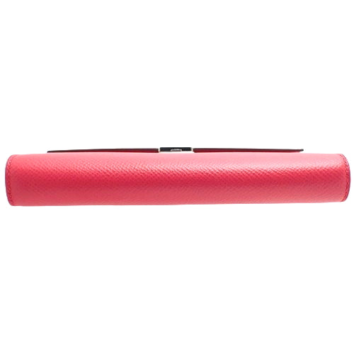 Clic 16, Voie Epsom leather, palladium hardware, Rose Extreme color, silver hardware, A stamp.