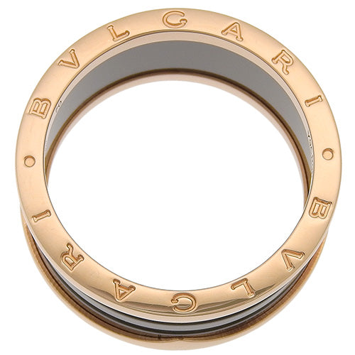 B-zero1 B-zero1 Ring 345853 K18 Pink Gold PG Ceramic Accessory Jewelry B-zero1 Size 28 (68)