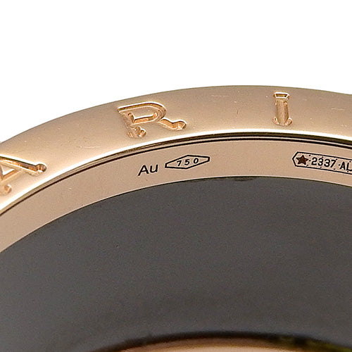 B-zero1 B-zero1 Ring 345853 K18 Pink Gold PG Ceramic Accessory Jewelry B-zero1 Size 28 (68)