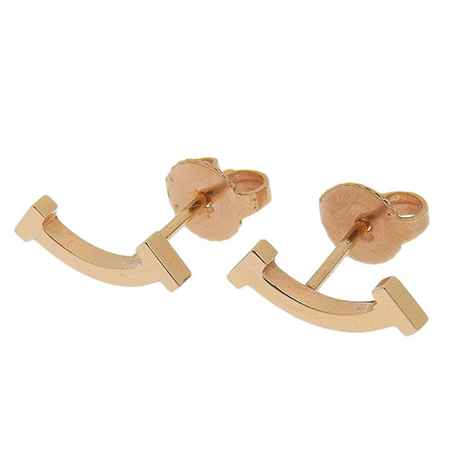 Smile Pierced Earrings, Pink Gold (K18PG), Accessory, Jewelry, T Smile