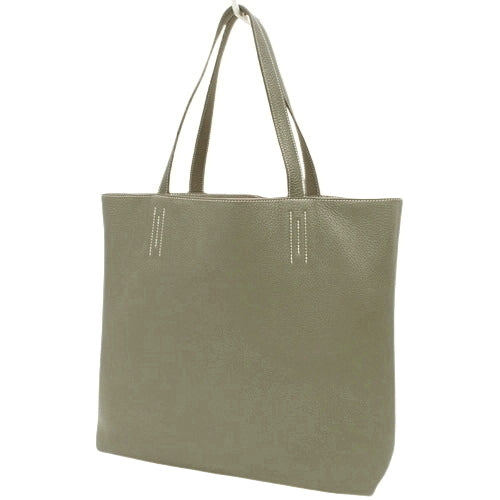 Double Sense 45, Triomphe Clemence, Olive Green/Etoupe, □P stamp.