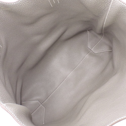 Double Sense 45, Triomphe Clemence, Olive Green/Etoupe, □P stamp.