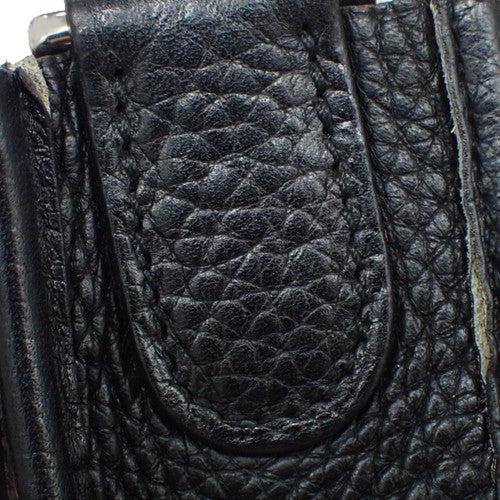 Evelyn 1 PM Taurillon Clemence leather, palladium hardware, silver hardware, □I stamp, crossbody/shoulder bag, Evelyn