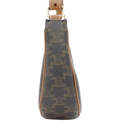 AVA Ava Bag, Calfskin Triomphe Canvas, Tan, 193952BZJ.04LU (currently available as of December 2024) Shoulder bag, One-shoulder bag, Handbag