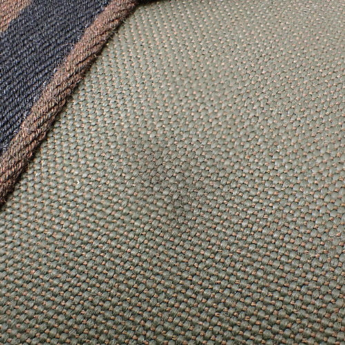 ピュールサングル ヴェールブロンズ/ブラック/エベンヌ トワルミリタリー トリヨンクレマンス パラジウム金具 シルバー金具 U刻印 ショルダー 肩掛け