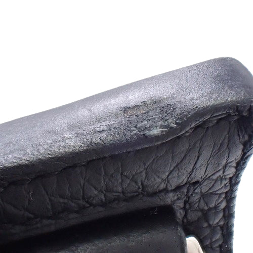 Gypsiere 28 Taurillon Clemence leather, palladium hardware, silver hardware, A stamp, shoulder or crossbody bag