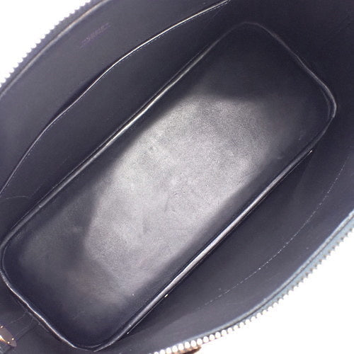 ボリード 35 ブルーインディゴ ボックスカーフ ゴールド金具 □C刻印 ハンド ショルダー 肩掛け 2WAY