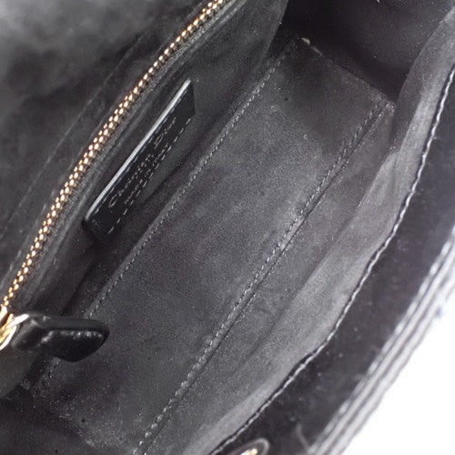 Lady Dior Mini 2-Way Shoulder Bag, Shoulder Bag, Crossbody Bag, LADY DIOR Satin