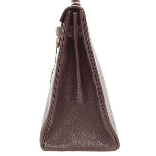 ケリー 35 (内縫い) コロマンデル ショコラ ゴールド金具 □G刻印