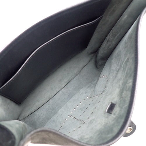 Evelyn 1 PM Epsom leather, palladium hardware, silver hardware, K stamp, shoulder or crossbody bag.