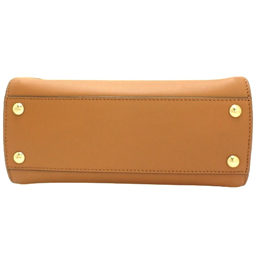 PEEKABOOMINI Peekaboo Mini Calfskin Brown 8BN244 AHJW F1E3K 2WAY Shoulder Bag, Shoulder & Crossbody Bag