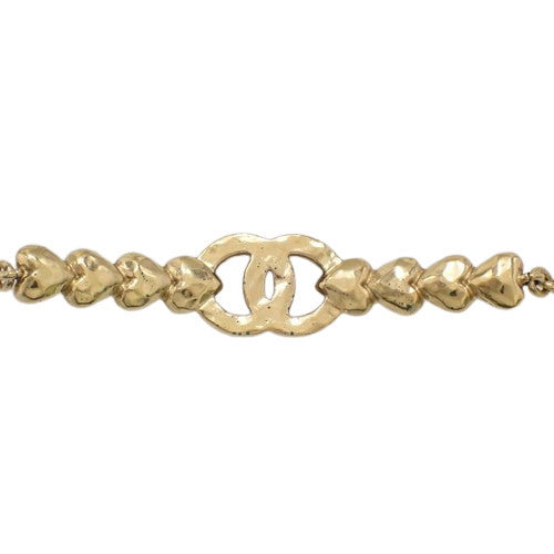 Coco Mark Rhinestone Choker, Metal (GP) Accessory, Jewelry, Heart