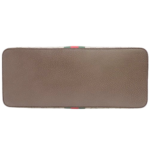 Ophidia GG Medium Top Handle Bag, GG Supreme canvas and leather, beige, brown, green, red, 524533, 2-way shoulder bag, tote, Sherry Line.